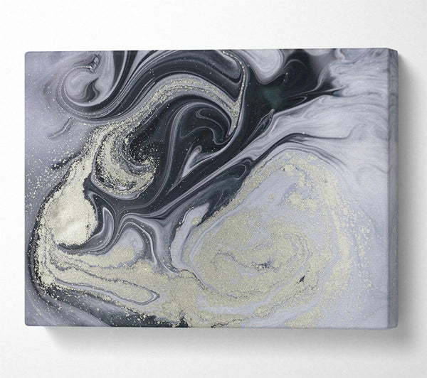  A Canvas Print of Marble Paint Texture Canvas Wall Art