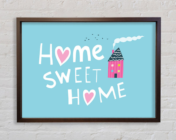Home Sweet Home Cosy Framed Print