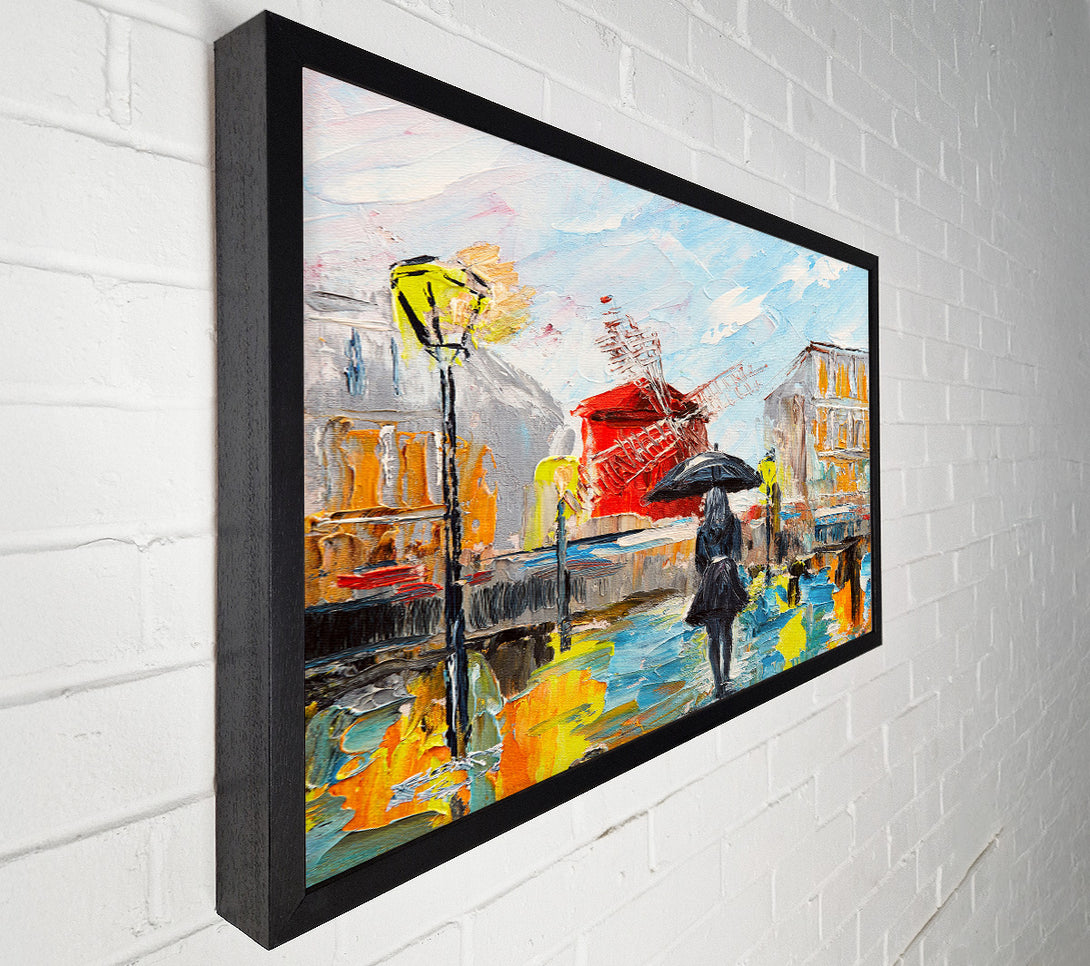  A Canvas Print of Walking Through The Elements Canvas Art