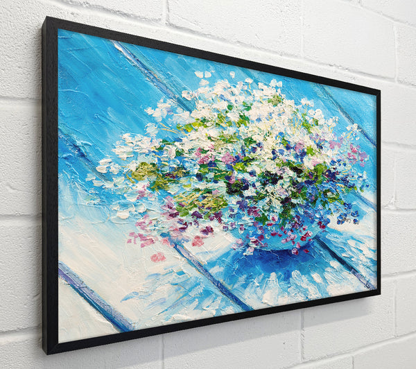 Dainty Flowers In A Vase
