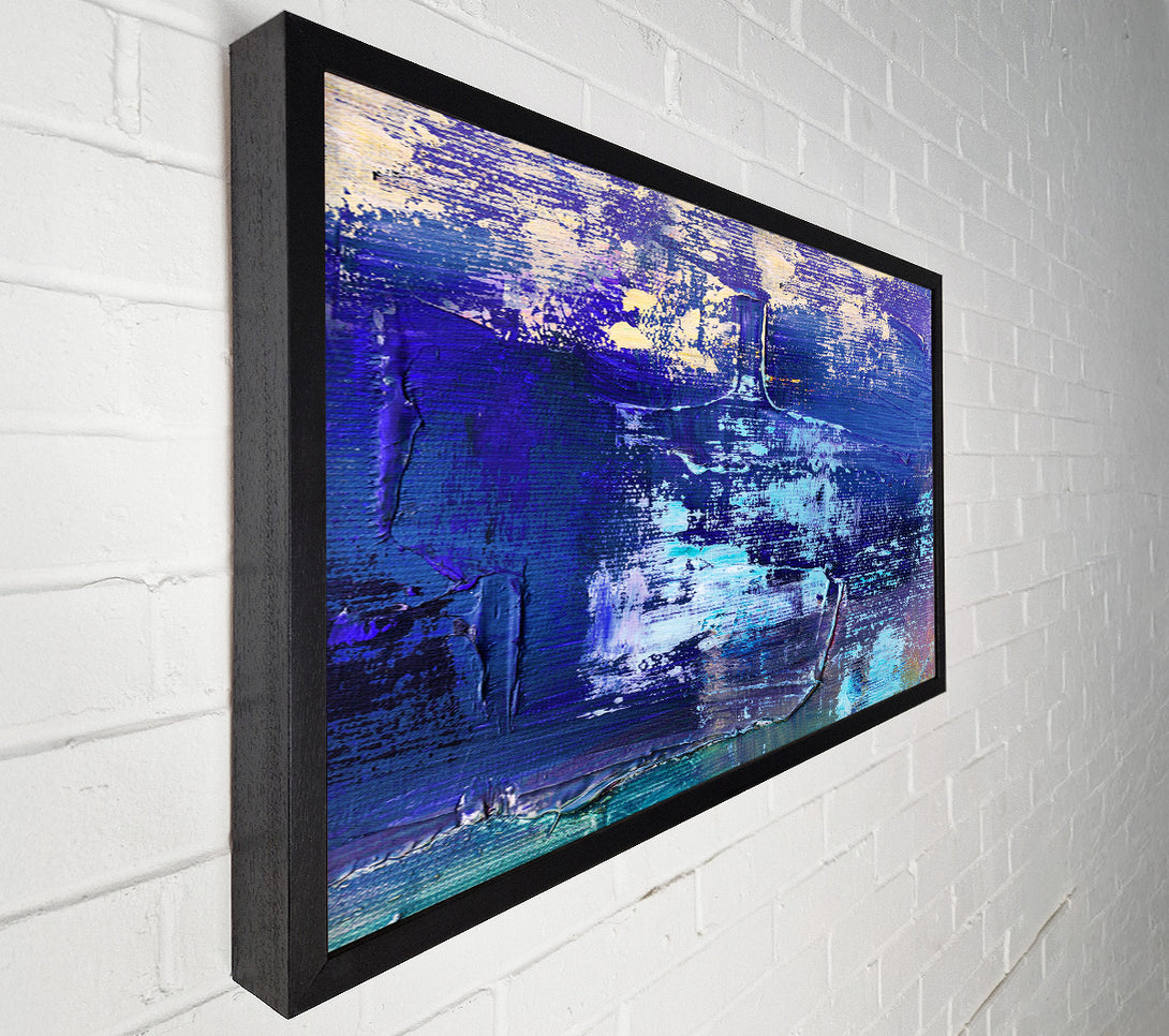  A Canvas Print of Acrylic Art Paint Textures Canvas Art