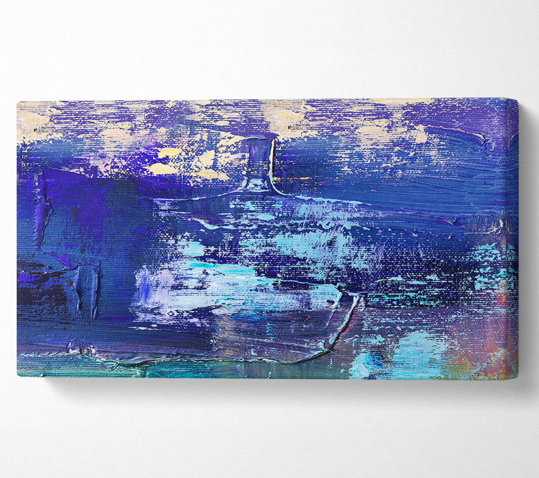  A Canvas Print of Acrylic Art Paint Textures Canvas Art