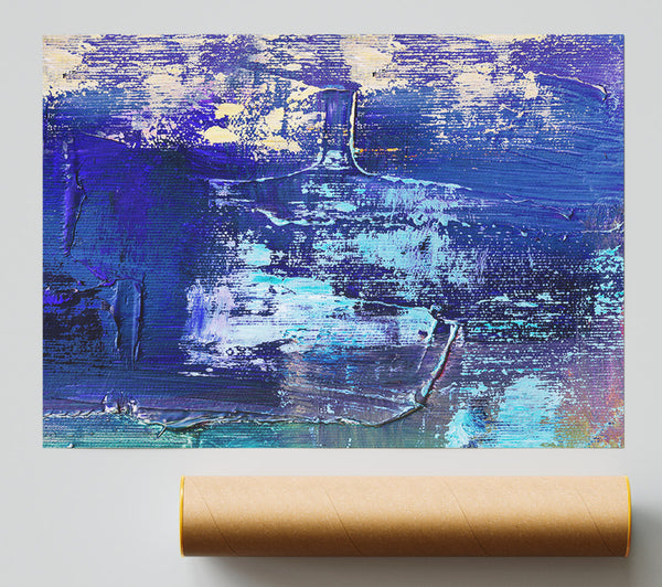Acrylic Art Paint Textures Giclee Print