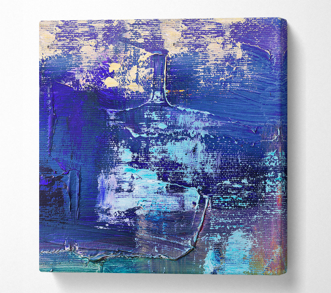  A Canvas Print of Acrylic Art Paint Textures Canvas Art