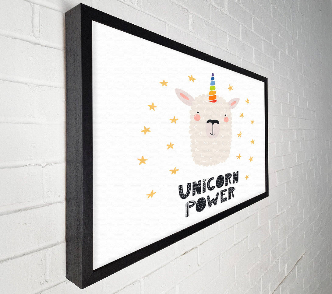 A Canvas Print of Unicorn Power Canvas Wall Art