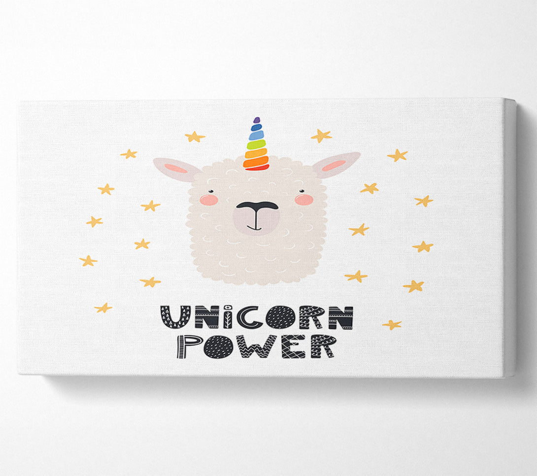  A Canvas Print of Unicorn Power Canvas Wall Art