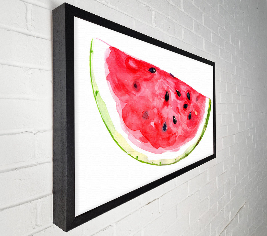  A Canvas Print of Watercolour Watermelon Canvas Print