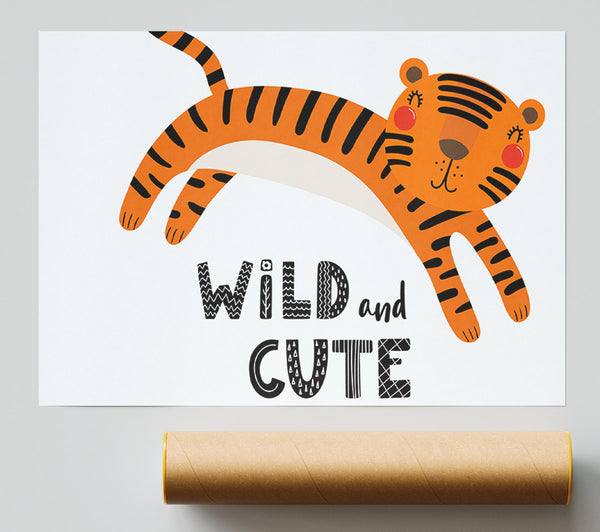Wild And Cute Tiger Print
