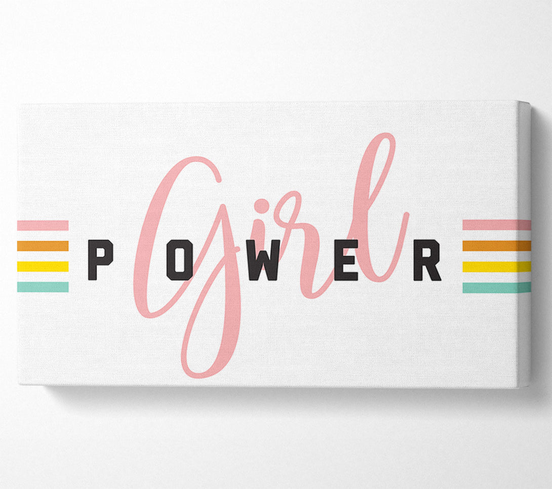  A Canvas Print of Girl Power Canvas Art