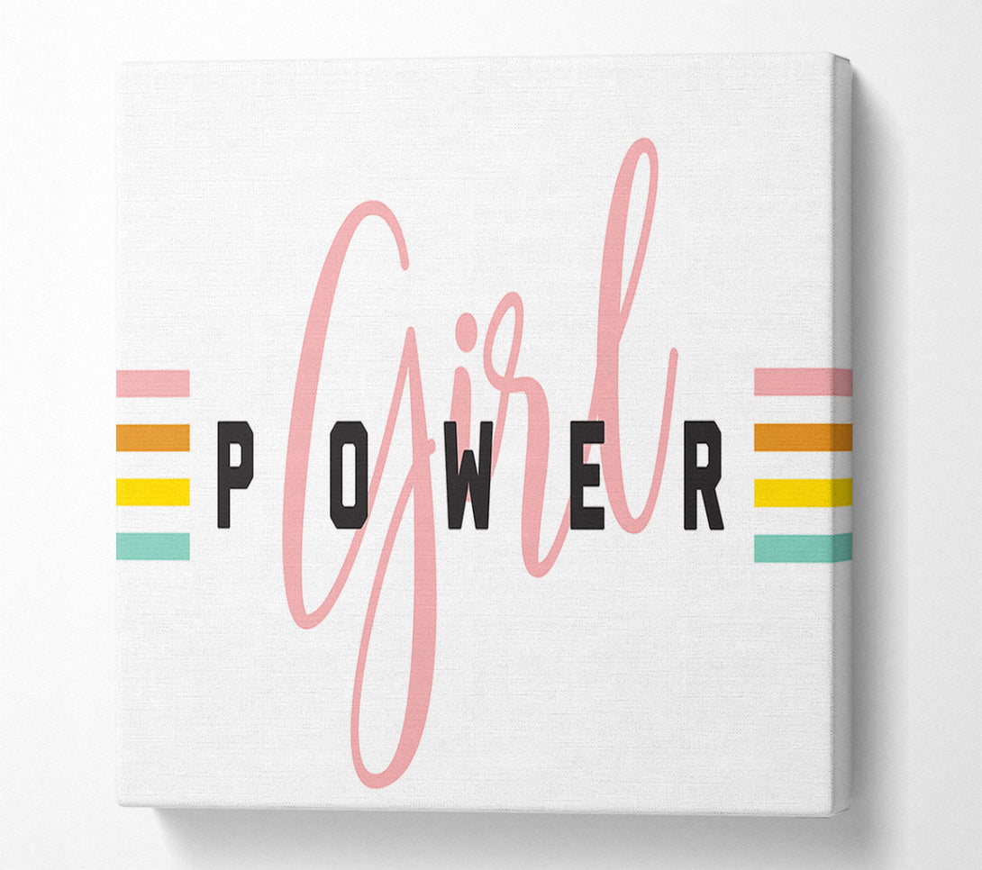  A Canvas Print of Girl Power Canvas Art