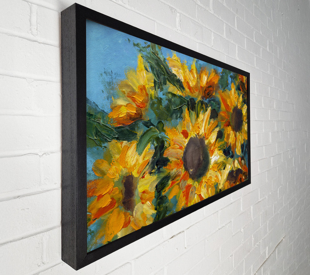  A Canvas Print of Sunflower Still Life Canvas Art