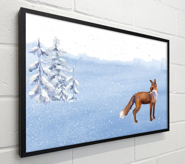 Fox In The Delicate Snow