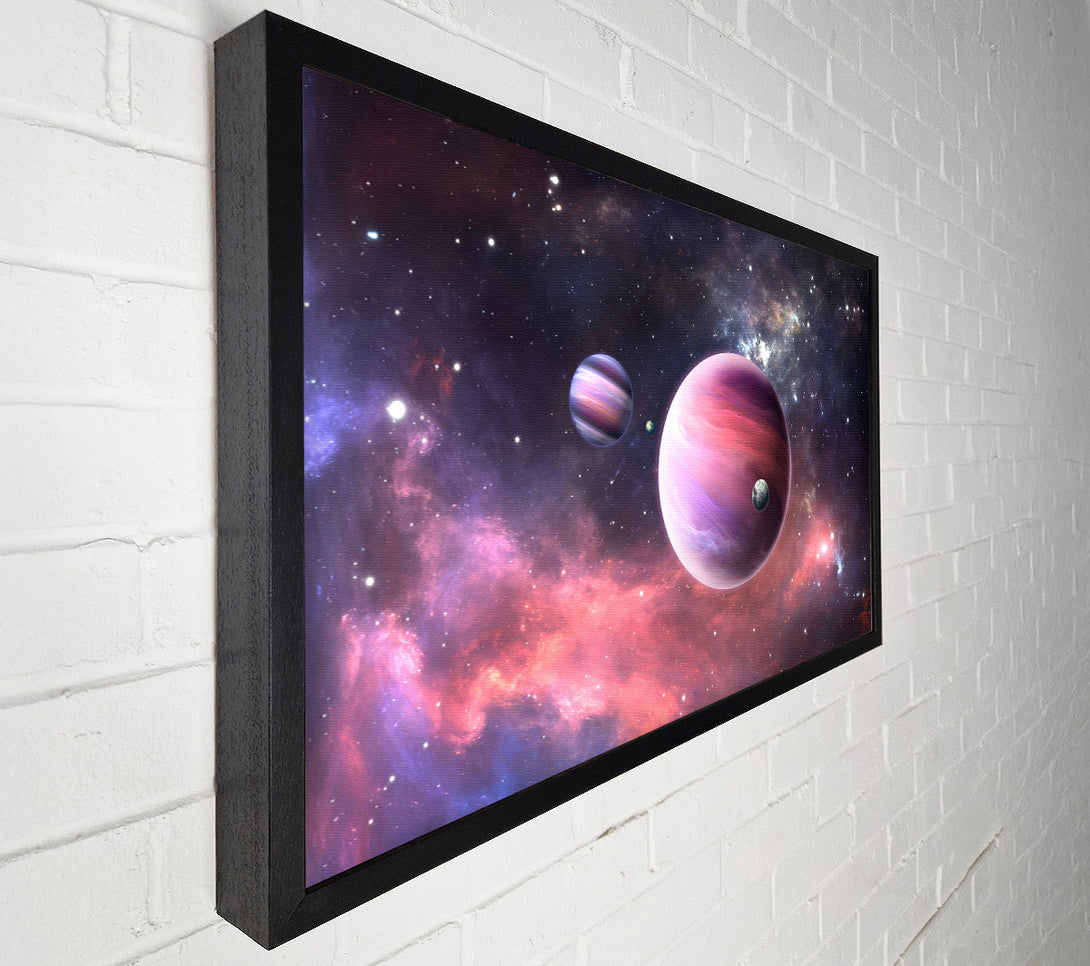  A Canvas Print of Planets In Orbit Canvas Art