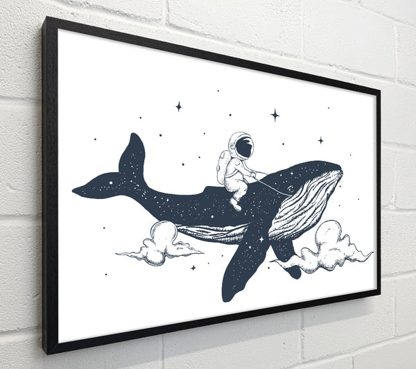 Astronaught On A Whale