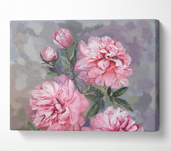  A Canvas Print of The Pink Carnation Canvas Wall Art
