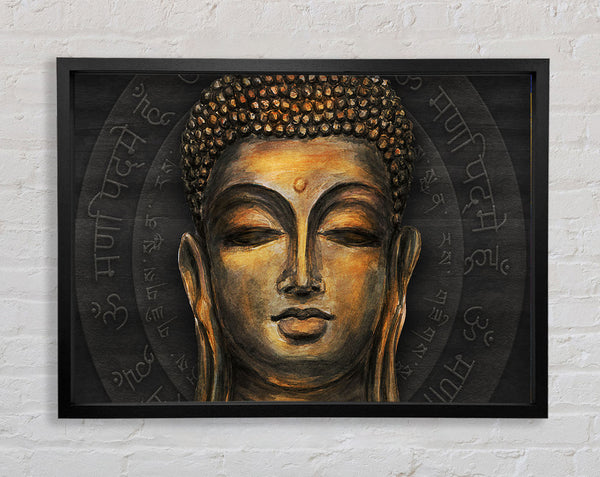 Serenity Buddha Framed Print