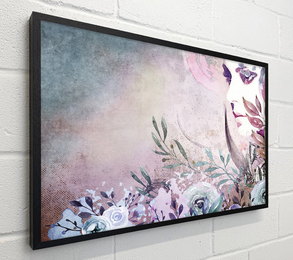 Floral Watercolour Woman