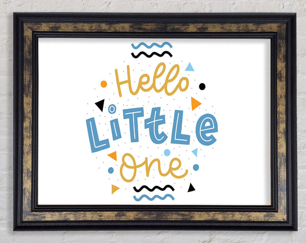 Hello Little One Framed Print