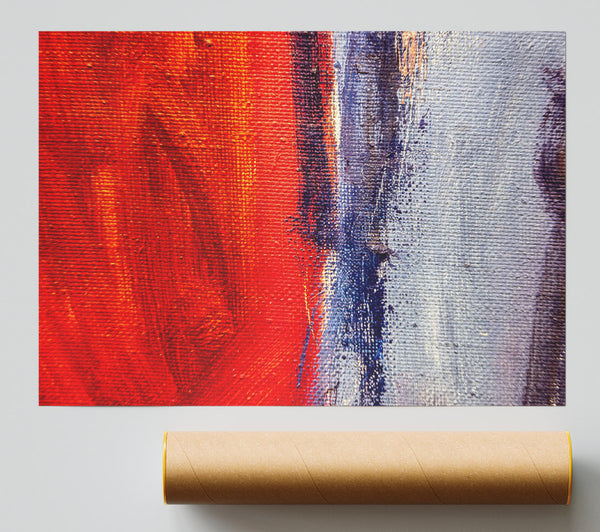 Red To Grey Giclee Print
