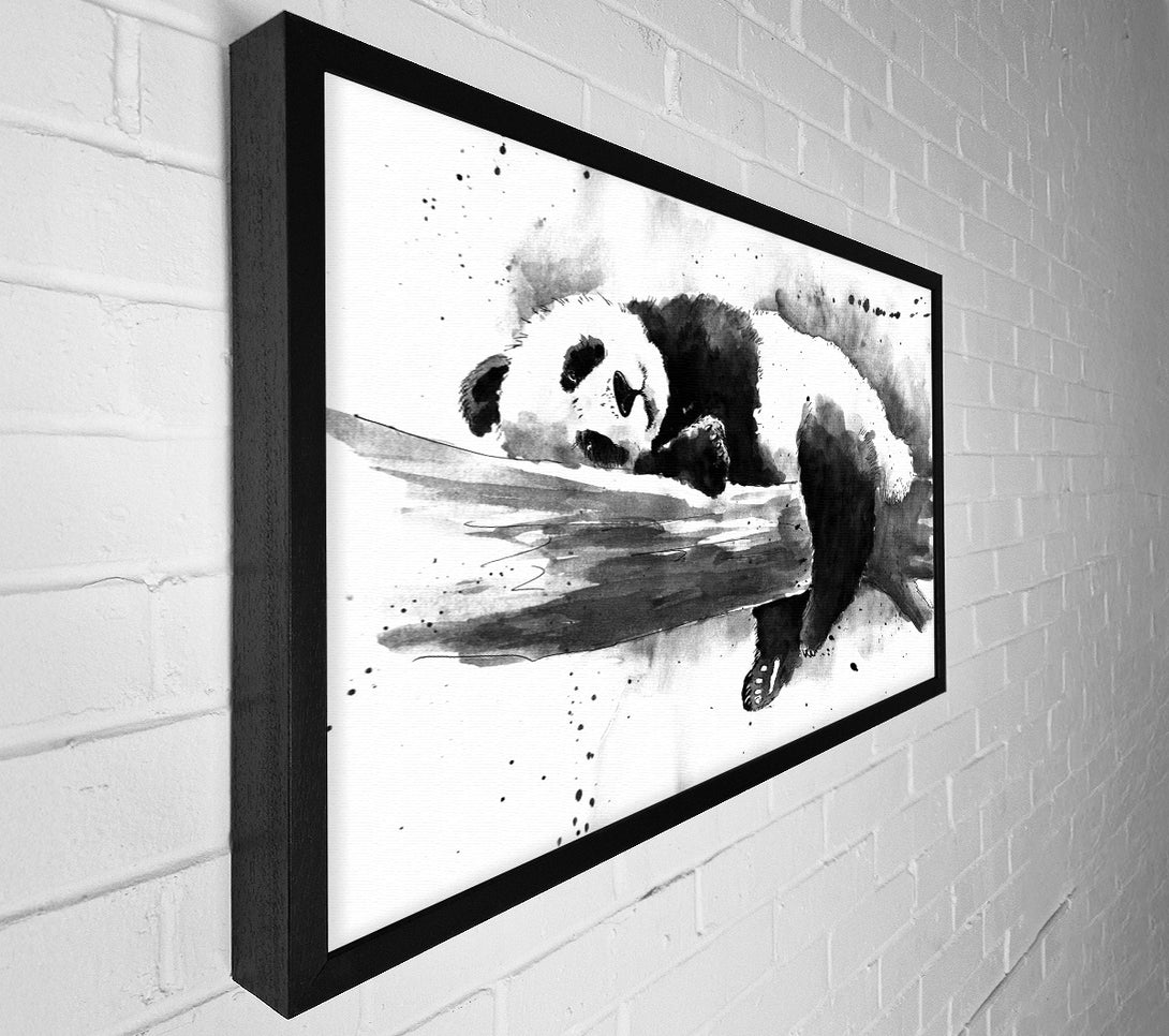  A Canvas Print of Watercolour Panda Canvas Art