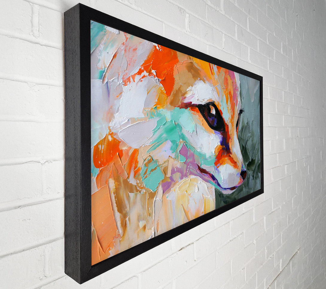  A Canvas Print of Fox Face Canvas Wall Art