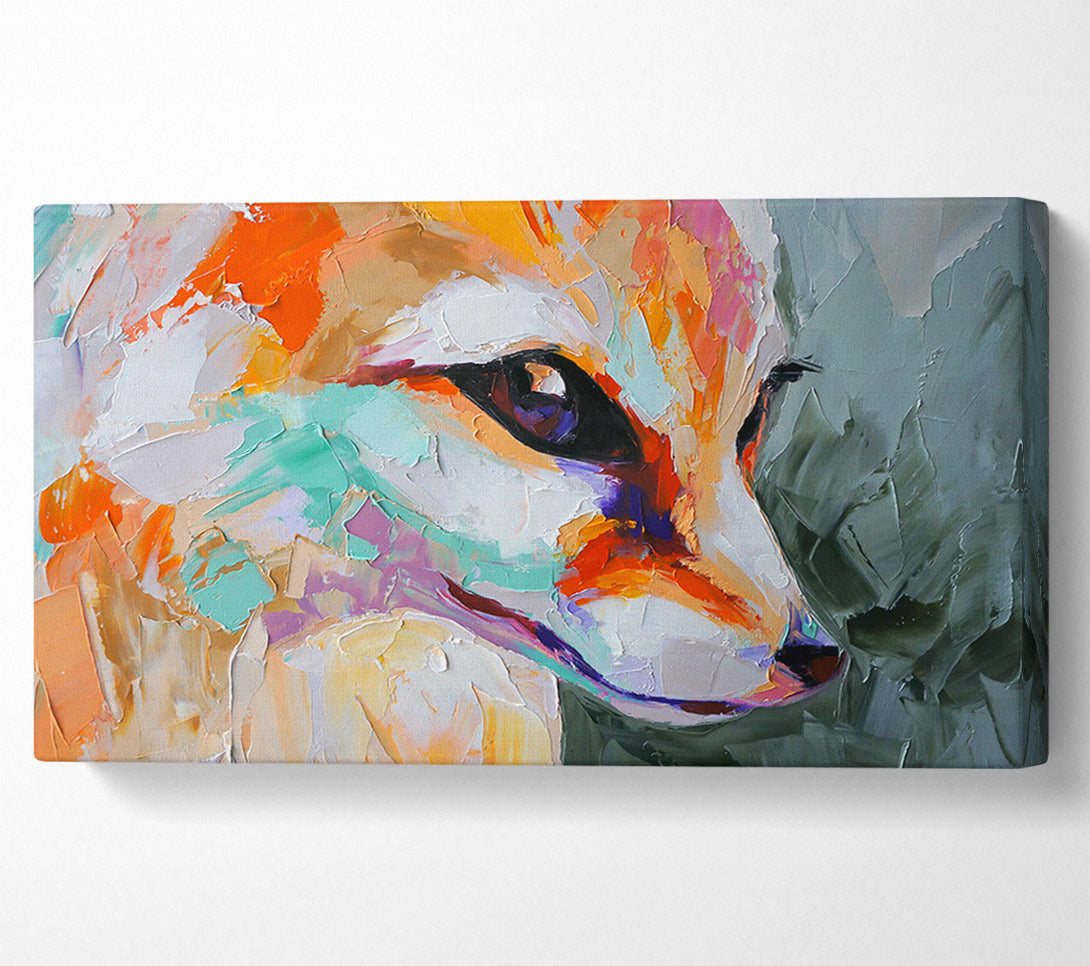  A Canvas Print of Fox Face Canvas Wall Art