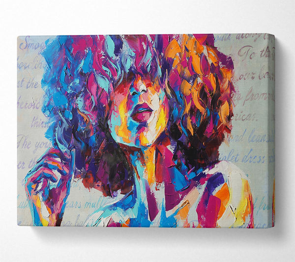  A Canvas Print of Soul Woman Canvas Art
