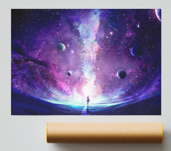 The Space Corridor Poster