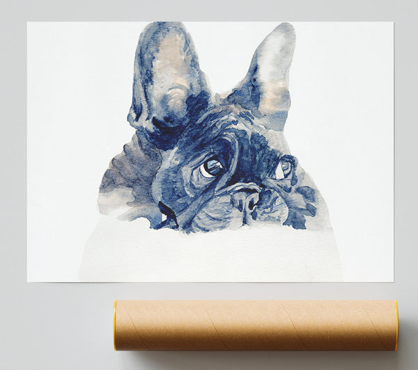 Cute French Bulldog Print