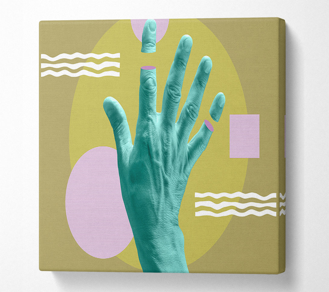  A Canvas Print of The Hand Cut Off Canvas Art