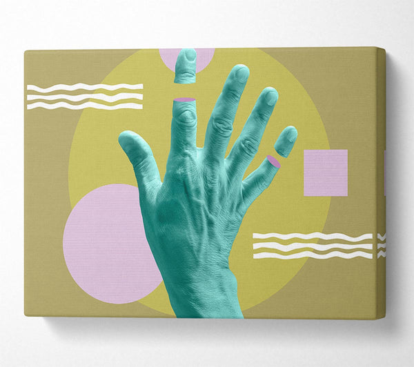  A Canvas Print of The Hand Cut Off Canvas Art