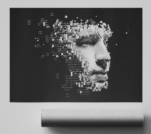Break Away Face Poster