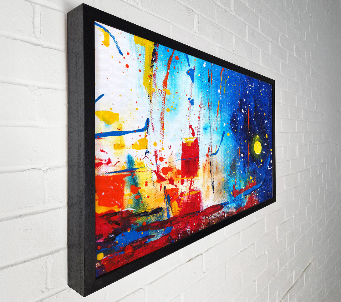 A Canvas Print of Striking Distortion Of Space Canvas Print