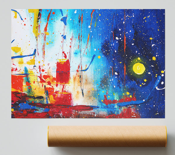 Striking Distortion Of Space Giclee Print