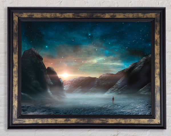 The Cloudy Universe Framed Print