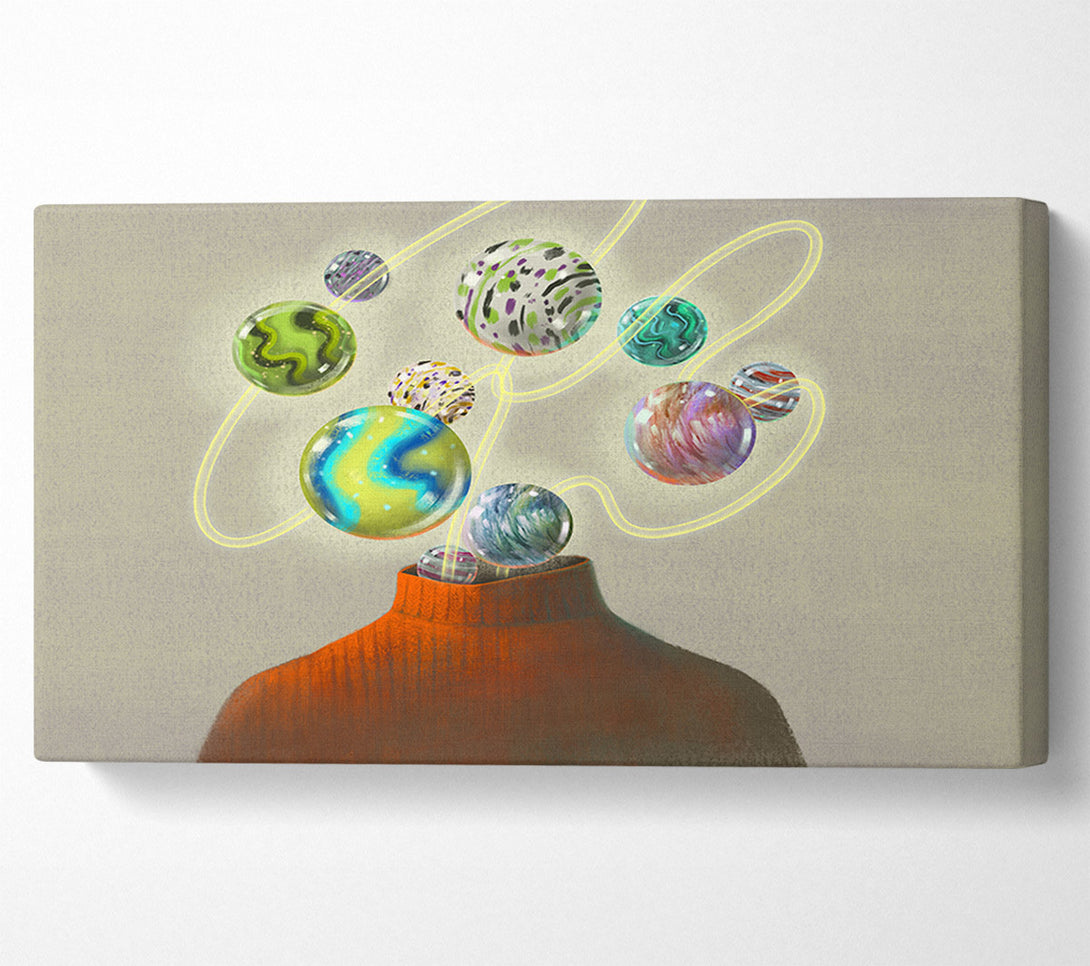  A Canvas Print of Head Of The Universe Canvas Print