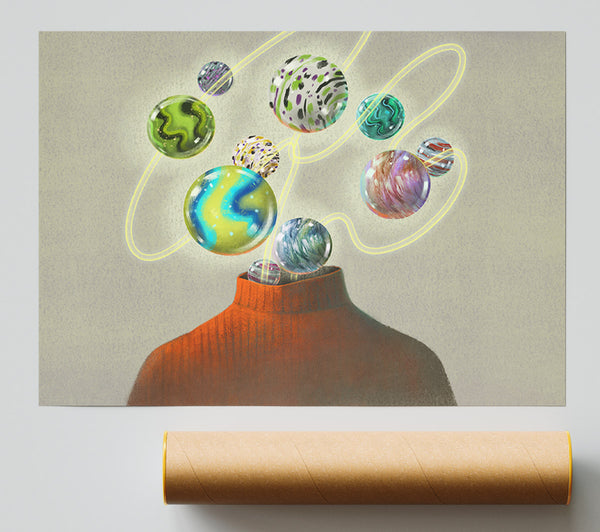 Head Of The Universe Print