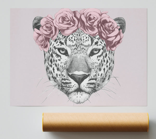 The Rose Head Leopard Print