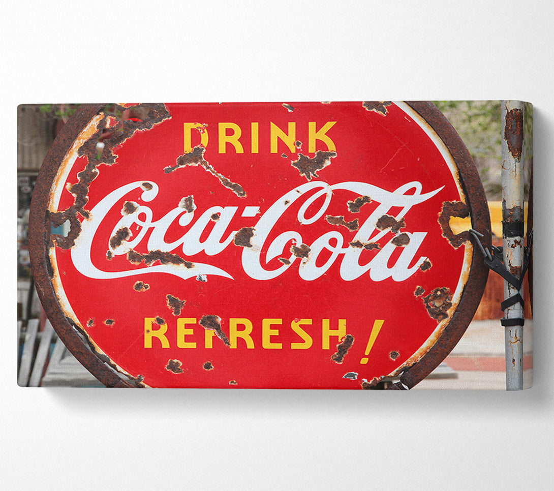  A Canvas Print of Drink Coca Cola Canvas Print