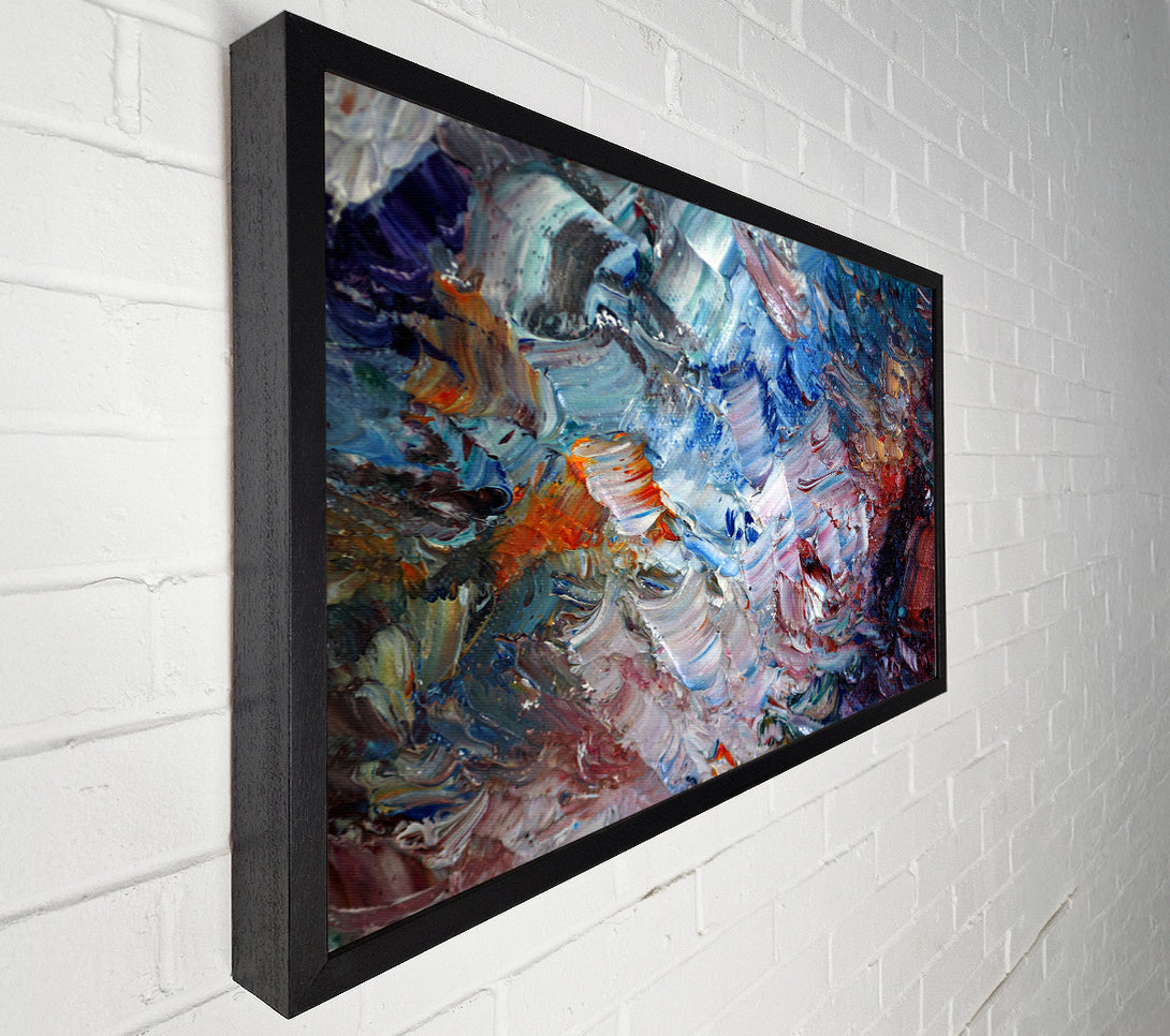  A Canvas Print of Gouche Texture Canvas Print