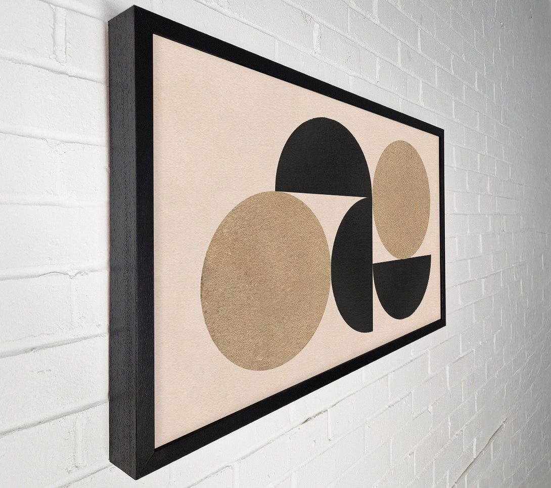  A Canvas Print of Semi Circle Simplicity Canvas Art