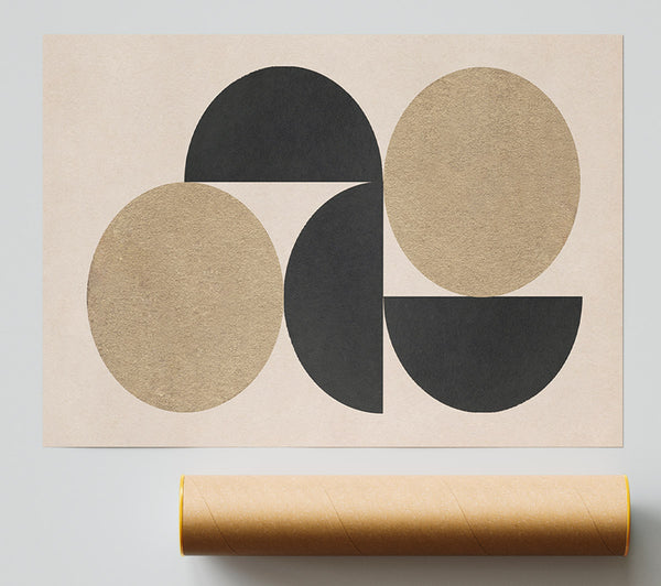 Semi Circle Simplicity Giclee Print