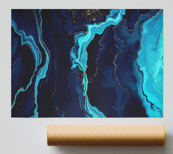 Natural Blues Of Stone Giclee Print