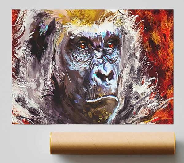 The Serious Gorilla Giclee Print