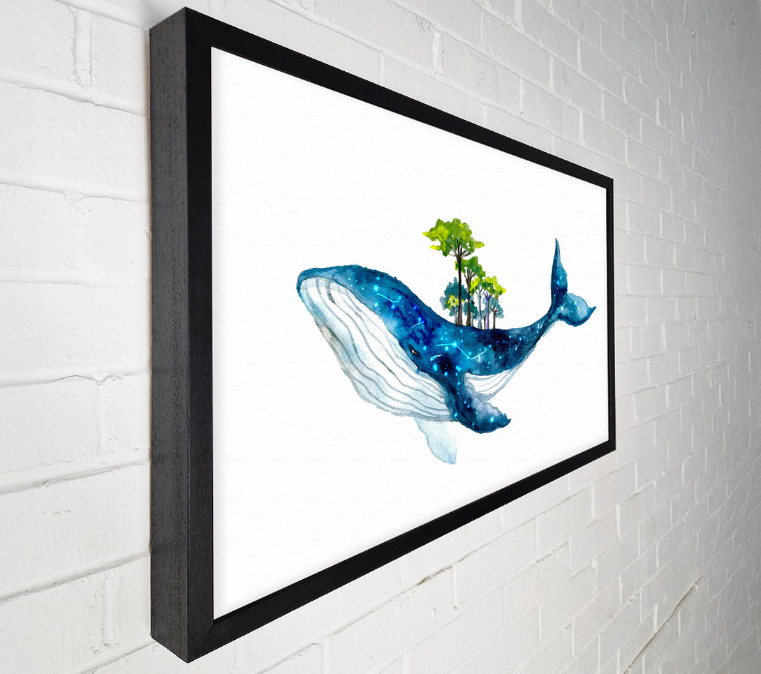  A Canvas Print of The Whale Forest Canvas Wall Art