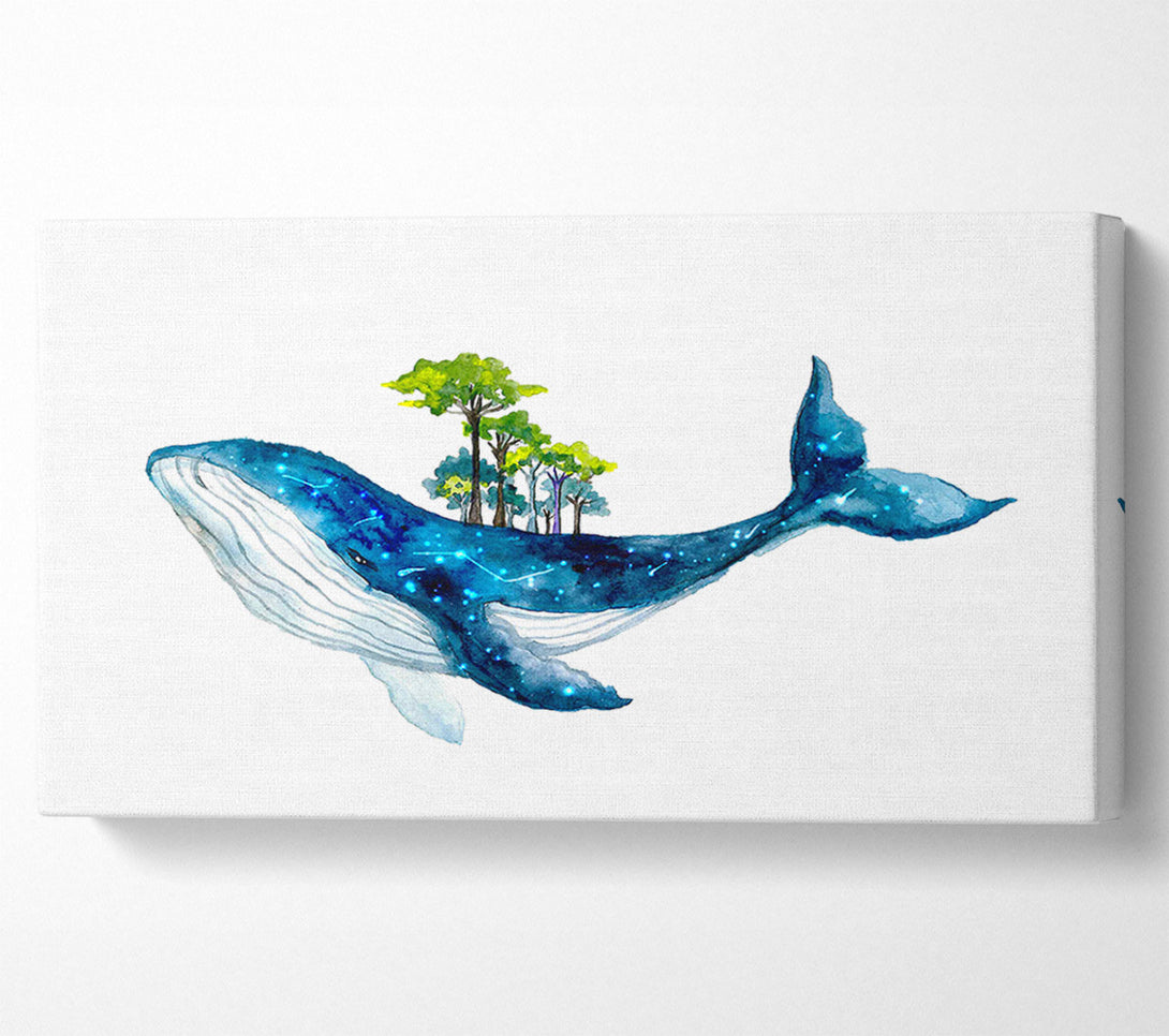  A Canvas Print of The Whale Forest Canvas Wall Art