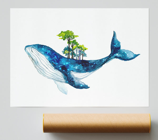 The Whale Forest Poster