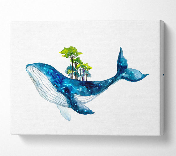  A Canvas Print of The Whale Forest Canvas Wall Art