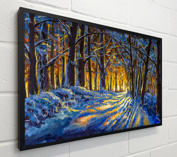 Snowy Winters Forest