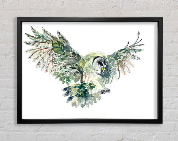 The Forest Owl Framed Print